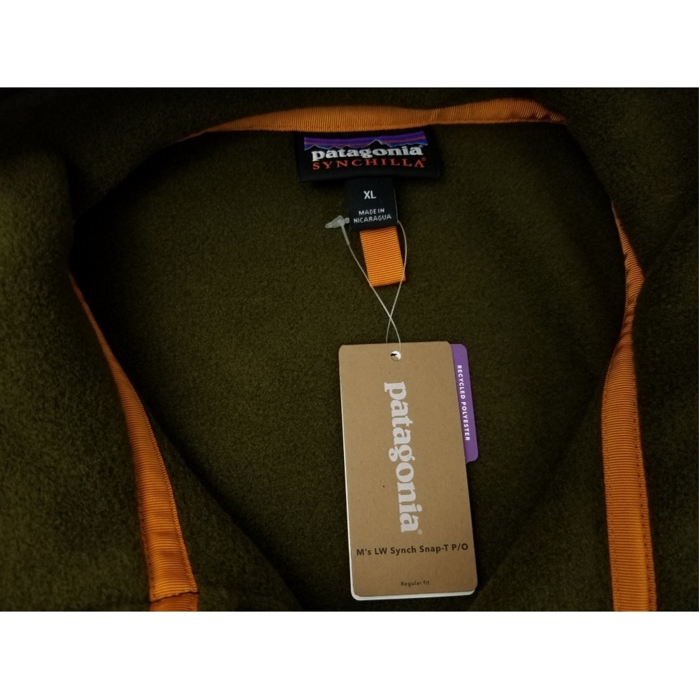 Only 1 left!! Patagonia Synchilla Snap T Pullover - Picture 6 of 7